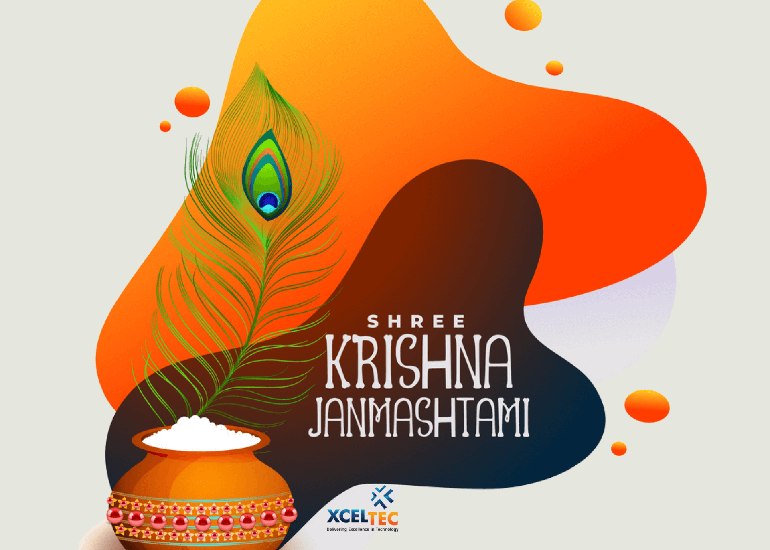 Software development Company XcelTec Celebrates Janmashtami Festival